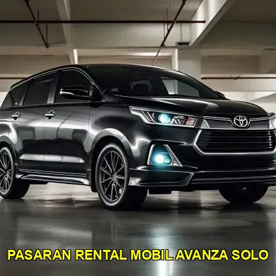 pasaran rental mobil avanza solo